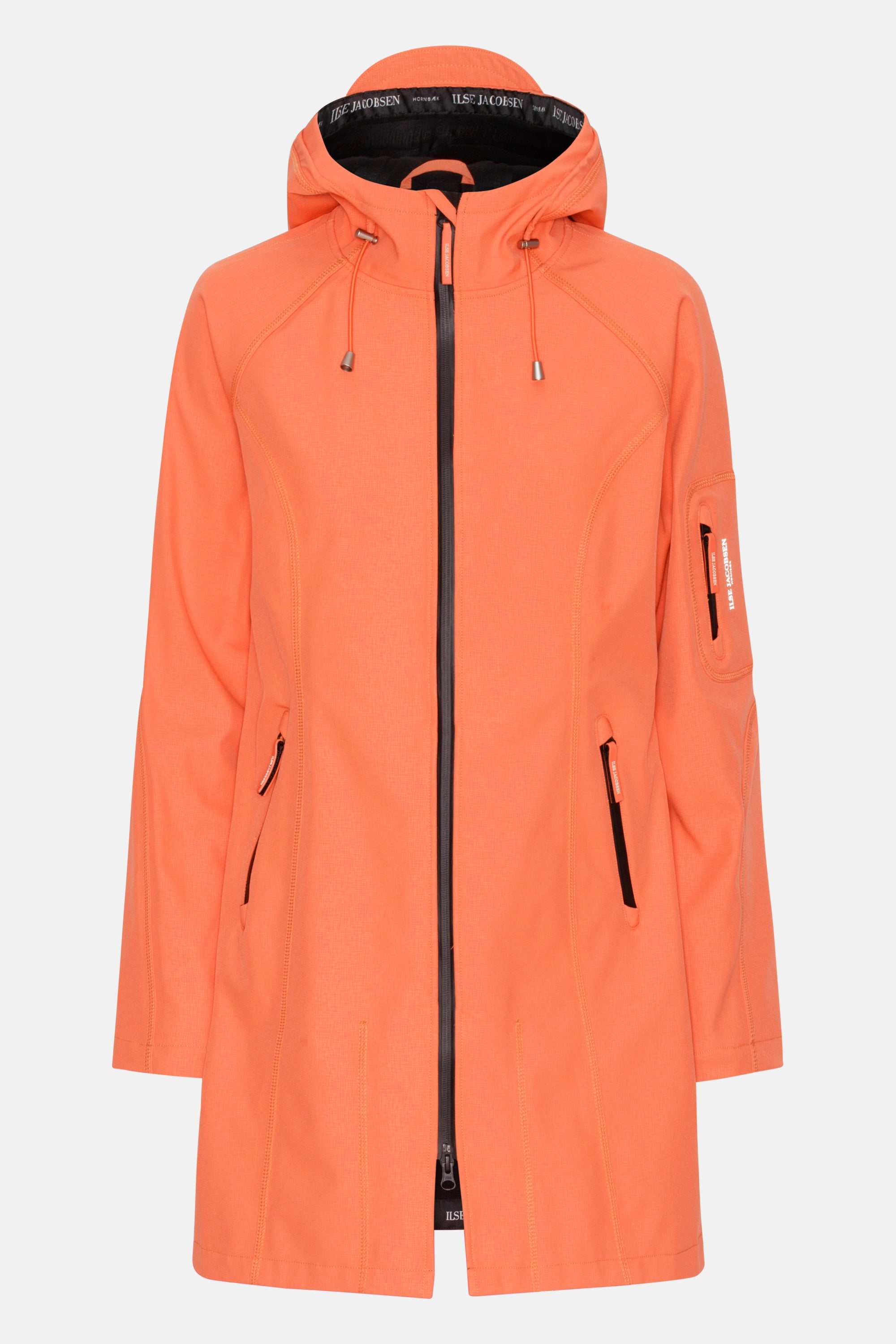 Softshell Regenmantel - Hot Orange
